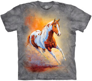Pferde Kinder T-Shirt Sunset Gallop