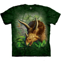 Dinosaurier Kinder T-Shirt Wild Triceratops XL