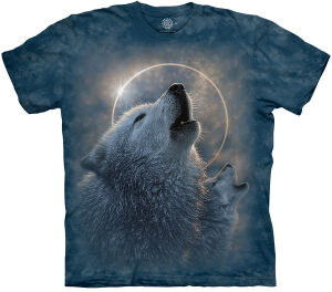 Wolf Kinder T-Shirt Wolf Eclipse