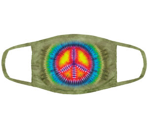 The Mountain Peace Tie-Dye Maske
