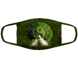 The Mountain Yin Yang Tree Maske