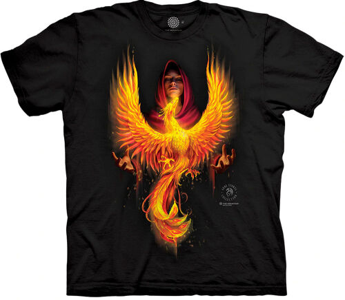 Anne Stokes T-Shirt Phoenix Rising M