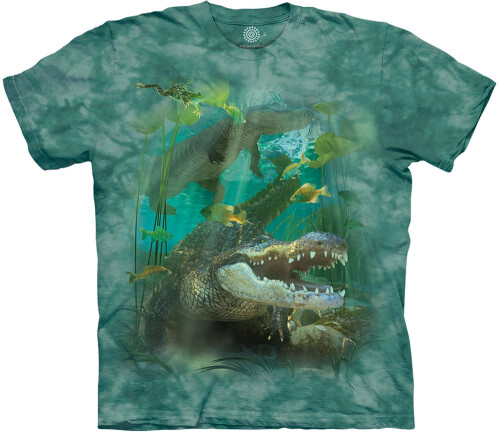 The Mountain T-Shirt Alligator Swim S