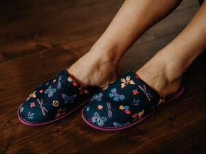 Lustige Dedoles Schmetterlinge Hausschuhe