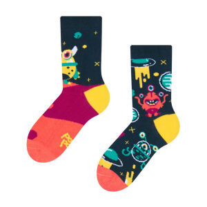Lustige Alien Kinder Socken