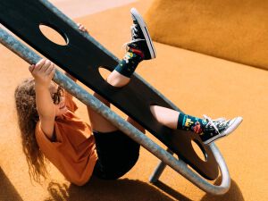 Lustige Alien Kinder Socken