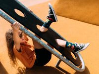 Lustige Alien Kinder Socken