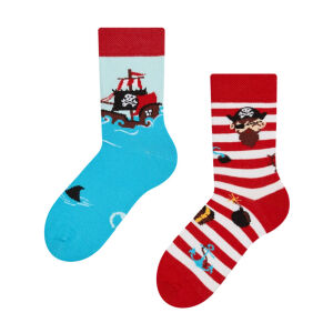 Lustige Piraten Kinder Socken