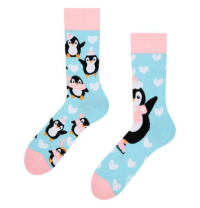 Lustige Dedoles Skating Pinguin Socken