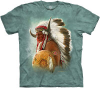 The Mountain T-Shirt Native American Portrait