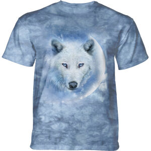 The Mountain T-Shirt White Wolf Moon