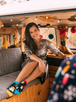 Lustige Dedoles Party Hamster Knöchelsocken