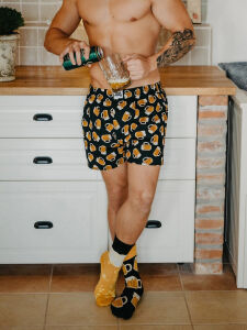 Lustige Dedoles Bier vom Fass Socken