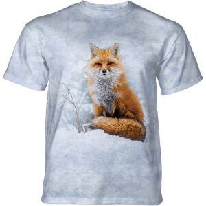 The Mountain T-Shirt Red Fox in Winter