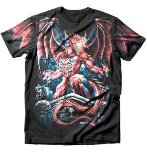 Dark Fantasy T-Shirt Deamon Devil