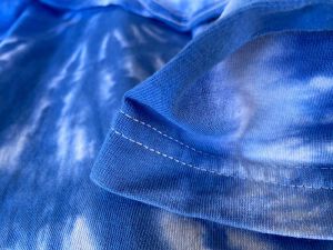 Batik Tie Dye T-Shirt Royal Blue Swirl