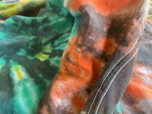 Batik Tie Dye T-Shirt Colored Spiral