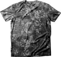 Batik Tie Dye T-Shirt Dirty Black