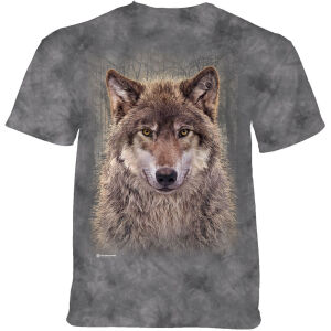 The Mountain T-Shirt Grey Wolf Forest