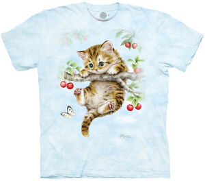 The Mountain Kinder T-Shirt Cherry Kitten