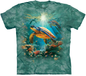 The Mountain T-Shirt Sea Turtle Journey