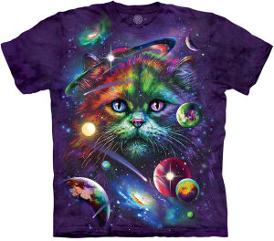 The Mountain T-Shirt Cosmic Cat