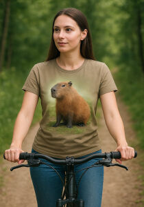 The Mountain T-Shirt Capybara