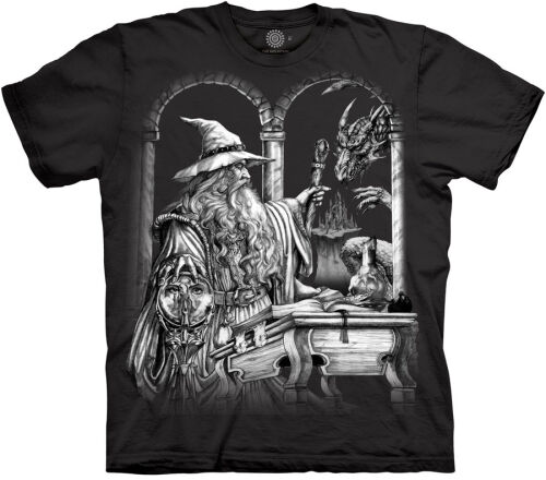 The Mountain T-Shirt Wizard & Dragon
