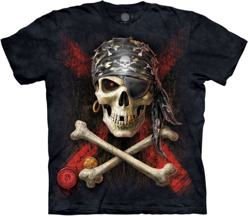 The Mountain T-Shirt Pirate Skull