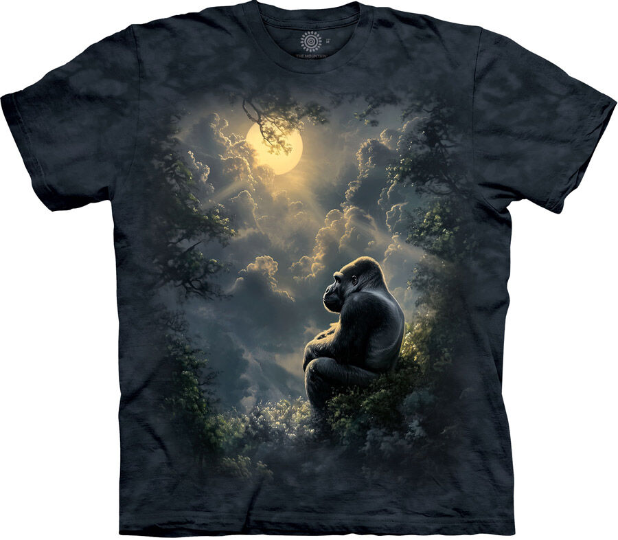 The Mountain T-Shirt Moonlit Gorilla