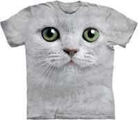 The Mountain T-Shirt Green Eyes Face