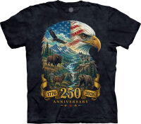 The Mountain T-Shirt 250th Eagle Head Collage