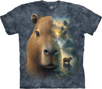 The Mountain T-Shirt Spirit Scape Capybara