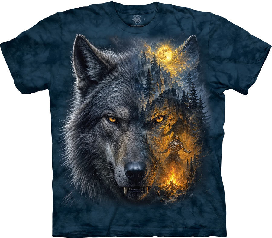 The Mountain T-Shirt Spirit Scape Werewolf Transformation