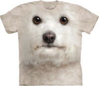 Hunde T-Shirt Bichon Frise Face