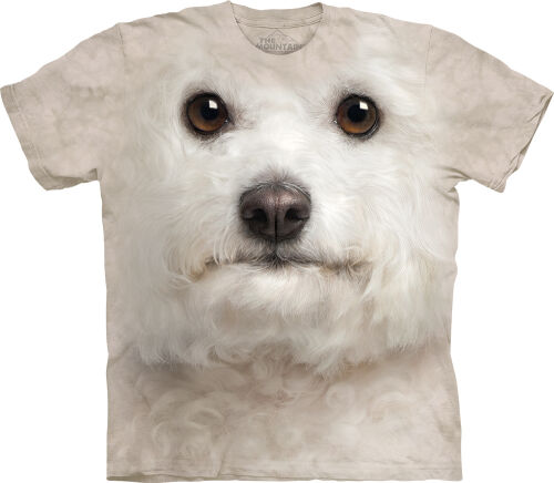 Hunde T-Shirt Bichon Frise Face S