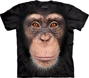 Schimpansen T-Shirt Chimp Face