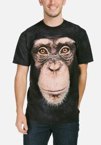 Schimpansen T-Shirt Chimp Face