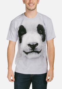 Panda Bär T-Shirt in der Farbe Grau