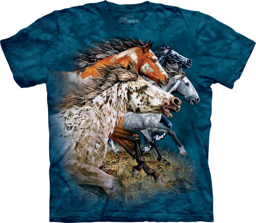 Pferde T-Shirt Find 13 Horses 3XL