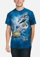Schildkr&ouml;ten T-Shirt Find 9 Sea Turtles M