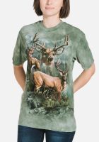 Hirsch T-Shirt Deer Collage
