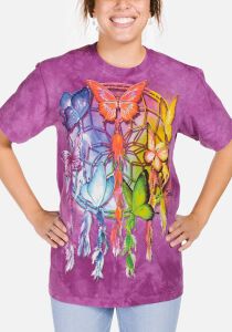 Rainbow Butterfly T-Shirt XL