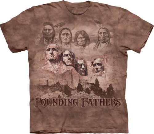 Indianer T-Shirt The Founders 3XL