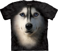 Husky T-Shirt Siberian Face