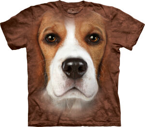 Hunde T-Shirt Beagle Face