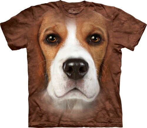 Hunde T-Shirt Beagle Face L