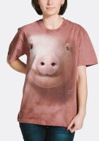 Schweine T-Shirt Pig Face L