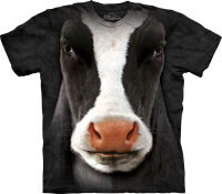 Kuh T-Shirt Black Cow Face M