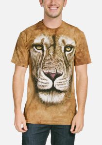 Löwen T-Shirt Lion Warrior günstig kaufen Farbe braun